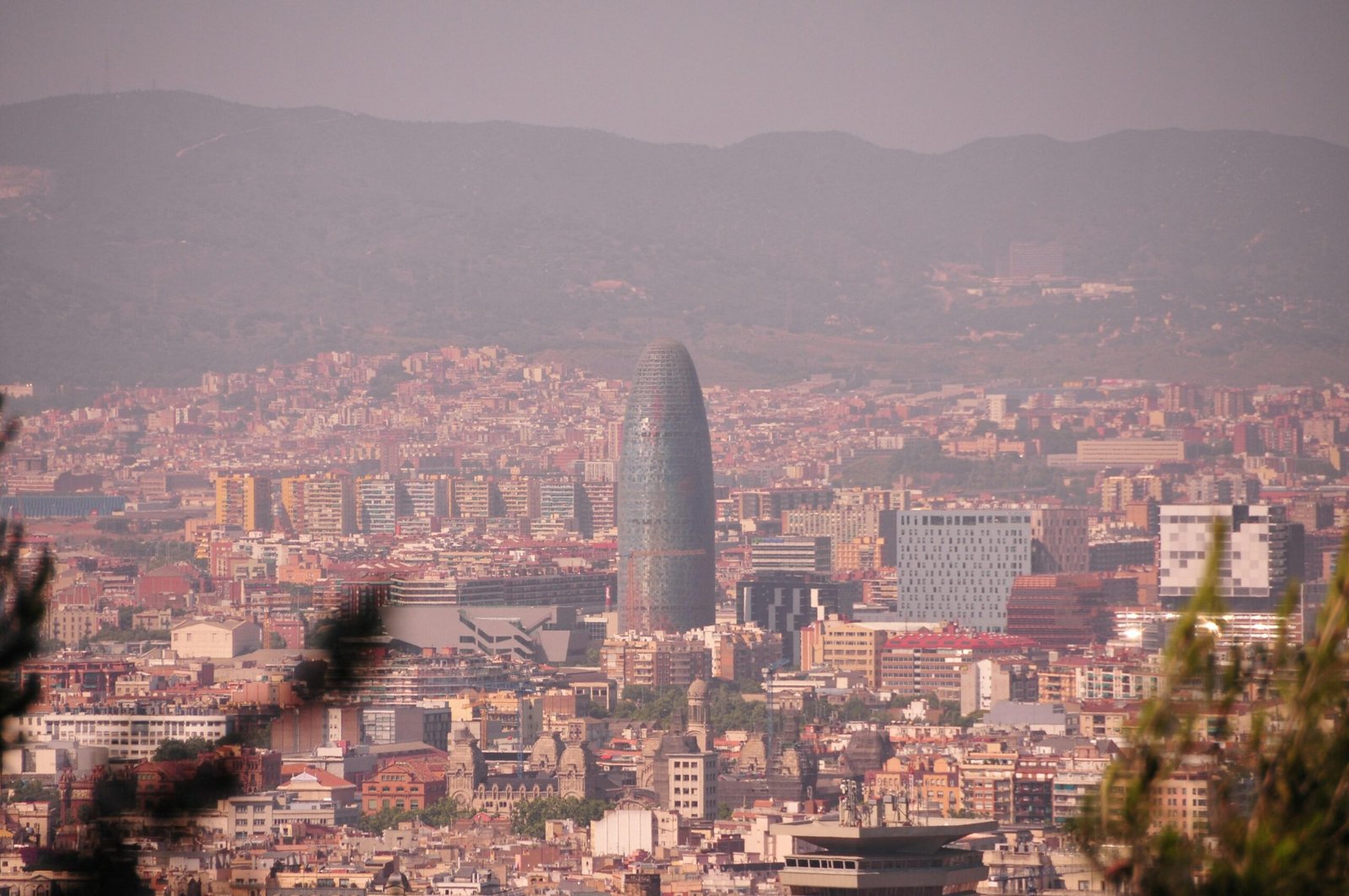 Stadtansicht auf Mallorca mit Bergen im Hintergrund, aufgenommen von Amira El Fohail